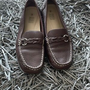 Faded glory size 8 brown shoes